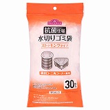 トップバリュ　水切りゴミ袋　ストッキングタイプ　排水口・三角コーナー兼用　抗菌３０枚　３１×３０ｃｍ
