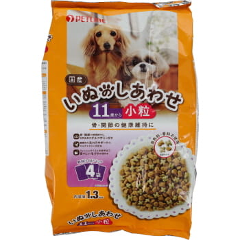 日清ペット いぬのしあわせ 小型犬 １１歳からの高齢犬用 １ ３ｋｇ イオン釧路昭和店 ネットで楽宅便