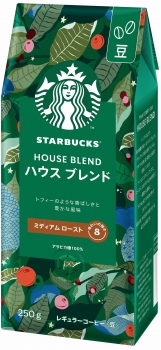 ネスレ日本 スターバックスコーヒー ハウスブレンド 【豆】 250g