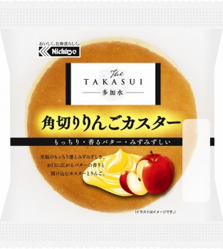 日糧製パン ｔｈｅ ｔａｋａｓｕｉ 角切りりんごカスター １個入り イオン帯広店 ネットで楽宅便