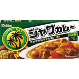 ハウス食品　ジャワカレー　中辛　１８５ｇ