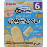 ピジョン　元気アップカルシウム　小魚せんべい　２枚×６袋