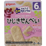ピジョン　元気アップカルシウム　ひじきせんべい　２枚×６袋