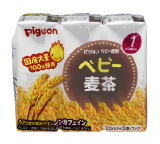 ピジョン　紙パック飲料　ベビー麦茶　１２５ｍｌ×３個パック