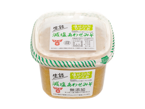 フンドーキン醤油 生詰 無添加減塩 あわせみそ ８５０ｇ イオン北見店 ネットで楽宅便