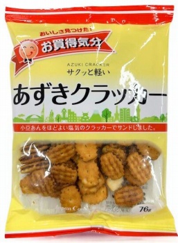 ジェーシーシー お買得気分 あずきクラッカー 73g | イオン北海道の