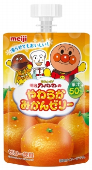 明治 それいけ！アンパンマンのやわらかみかんゼリー 100g