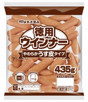 丸大食品 徳用ウインナー やわらかうす皮タイプ ４５０ｇ ネット楽宅便センター ネットで楽宅便