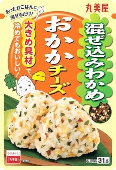 丸美屋 混ぜ込みわかめ おかかチーズ 31g ネット楽宅便センター ネットで楽宅便