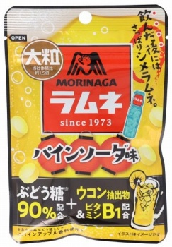 森永製菓 大粒ラムネ パインソーダ味 ３６ｇ ネット楽宅便センター ネットで楽宅便