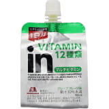 森永製菓　ｉｎゼリー　マルチビタミン　グレープフルーツ味　１８０ｇ