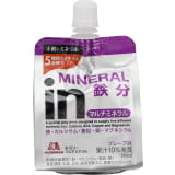 森永製菓　ｉｎゼリー　マルチミネラル　グレープ味　１８０ｇ