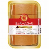 山崎製パン　生クリームロール（北海道産生クリーム使用）　４枚入