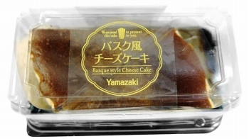 ヤマザキ バスク風チーズケーキ ２個入 イオン上磯店 ネットで楽宅便