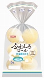 ロバパン　ふわしろロール　北海道ロール　６個入り