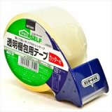 ニトムズ　透明梱包テープ　カッター付き