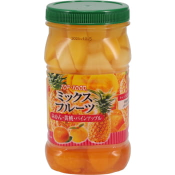 カーギルジャパン トップフード ボトル みかん 黄桃 パインアップル 