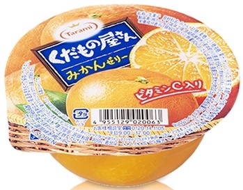 たらみ くだもの屋さん みかんゼリー １６０ｇ | ネット楽宅便センター 