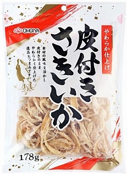 OHGIYA 皮付きさきいか 178g | イオン北海道のネット