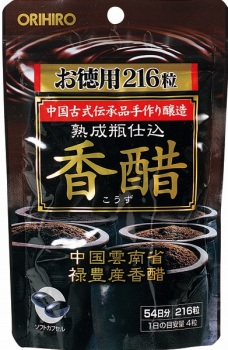 2021年春の オリヒロ 香醋カプセル 216粒入 tepsa.com.pe