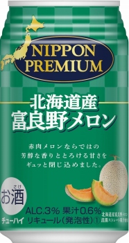 合同酒精 ＮＩＰＰＯＮ ＰＲＥＭＩＵＭ 北海道産 富良野メロン ３度