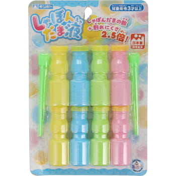 【しゃぼん玉】 池田工業社 カラフルジャンボしゃぼん玉 1個 - アスクル