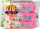 【火曜対象】ジョンソン　ペット用ウェットティッシュ　お口耳...