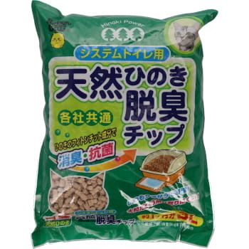 スーパーキャット システムトイレ用 天然ひのき脱臭チップ ３ｌ ネット楽宅便センター ネットで楽宅便