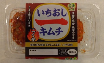 美山 いちおしキムチ こく辛 180g | イオン北海道のネットスーパー