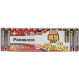 パナソニック　アルカリ乾電池　単４　１４本組