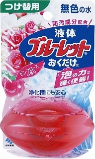 小林製薬 液体ブルーレットおくだけ ピンクローズの香り 詰替用 ７０ｍｌ ネット楽宅便センター ネットで楽宅便