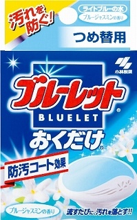 小林製薬 ブルーレットおくだけ ブルージャスミンの香り つめかえ用 ２５ｇ ネット楽宅便センター ネットで楽宅便