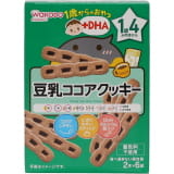 和光堂　１歳からのおやつ　豆乳ココアクッキー　６袋