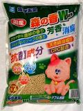 【火曜対象】アース・バイオケミカル　猫砂楽園　森の香ダブル　７リットル