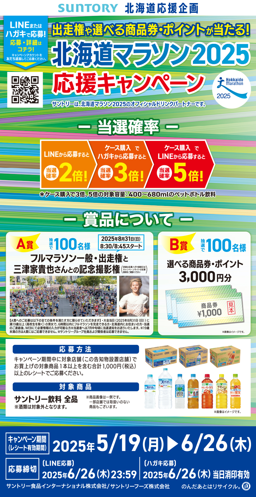 【2025年】北海道マラソンキャンペーン