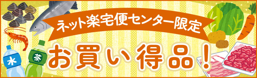 ネット楽宅便センター限定　お買い得品