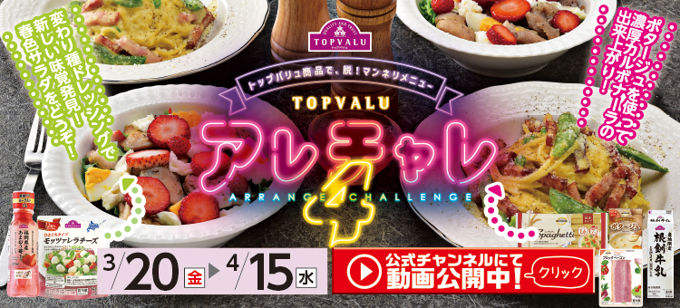 トップバリュ　アレチャレ４